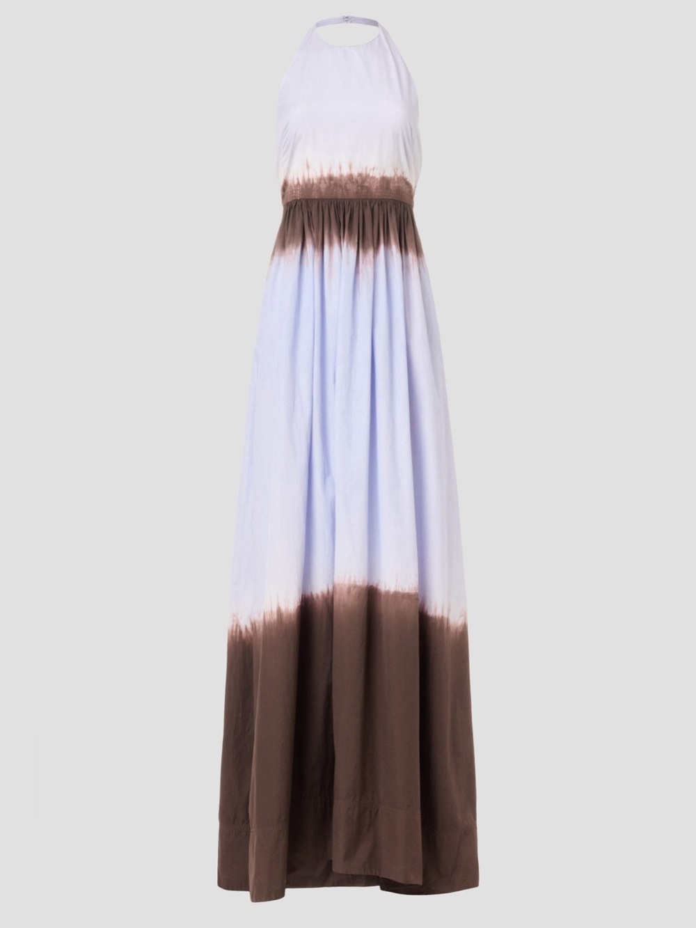 A.L.C. Lilac and Brown Dip-Dye Halter Maxi Dress - Picture 4 of 7